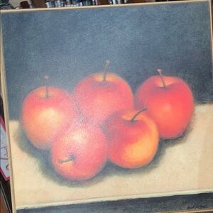 3 Wood Elegant Fruit Art